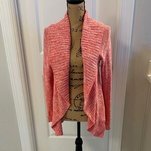 Roxy Coral Open Front Cardigan